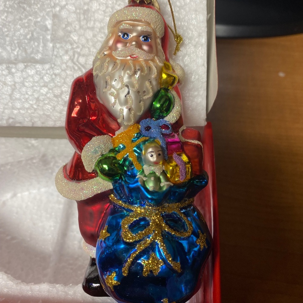 Christopher Radko Ornament “Bag Full of Treasure”